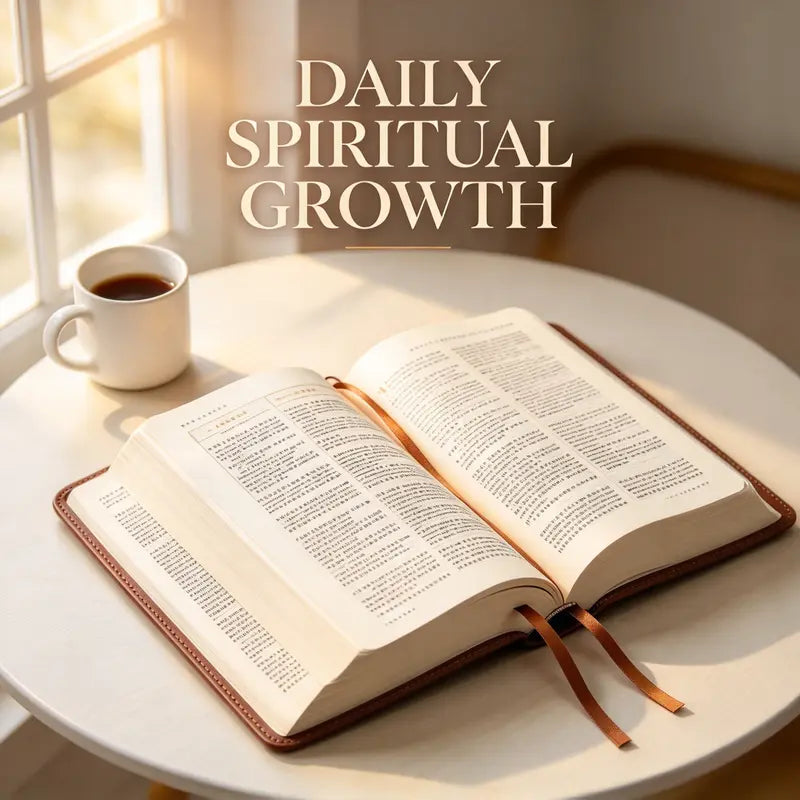 Men's Daily Devotional Book,Leather Bound Devotional Journal for Men | One Minute With God 365 Daily Devotions | Christian Prayer Notebook for Faith, Reflection & Gratitude Church Notes Journal Durable Notebook