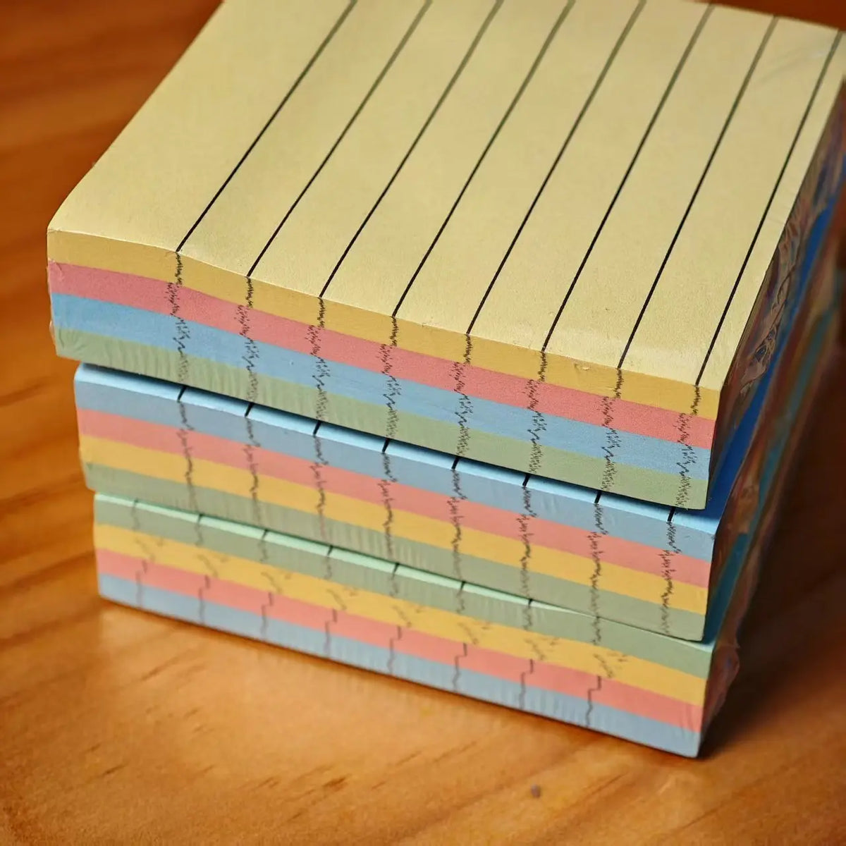 2 Books 400 Sheets Multicolor Sticky Notes Set, Sticky Note Tabs, Portable Adhesive Labels for Students and Office Workers, Self-Adhesive Stickers, Office Supplies