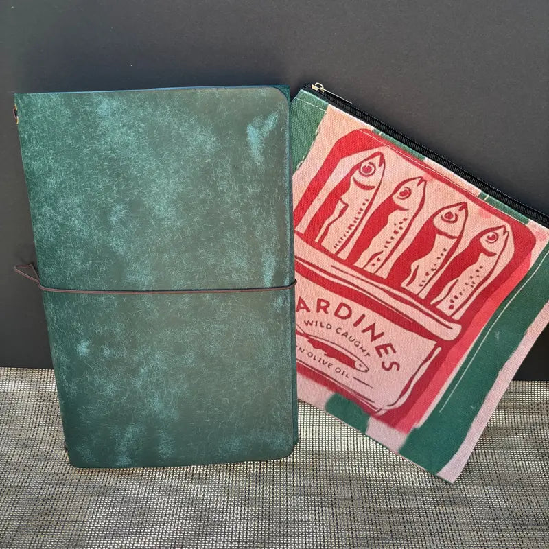 A6 Leather Journal (small) for planning, journaling, sketching
