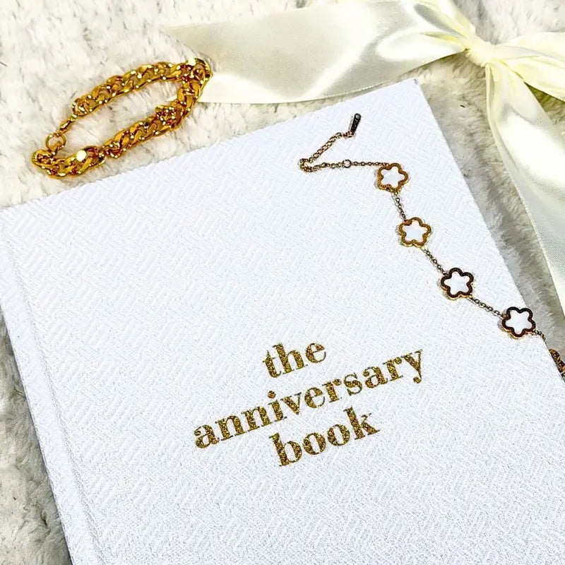 Anniversary Book Keepsake Journal, Perfect Gift for Newlyweds & Couples, A Love Letter to Our Marriage, Heirloom Quality Linen, Must-Have Wedding & Anniversary Gift