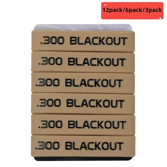 12/6/3 Pack 300 Blackout Magazine Marking Bands, Durable, Magazine Caliber Identification, Mag Bands, Multiple Packs, Quick Reference