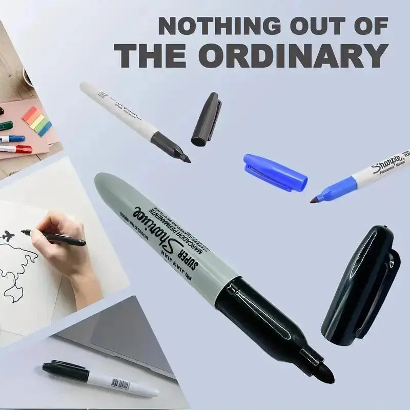 Marker Pen, 1 Count Portable Marker Pen with Secret Inner, Safety Pen for Hiding Valuable Items, Office Stationery & Supplies