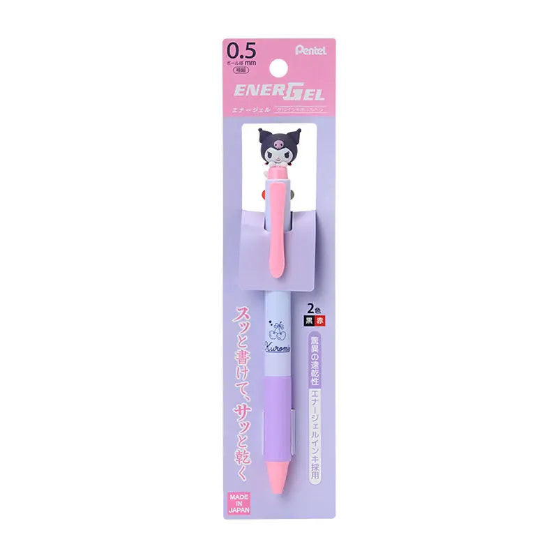 Kuromi 2-Color Pentel EnerGel Retractable Pen