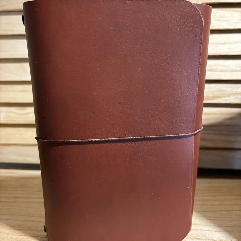 A6 Leather Journal (small) for planning, journaling, sketching