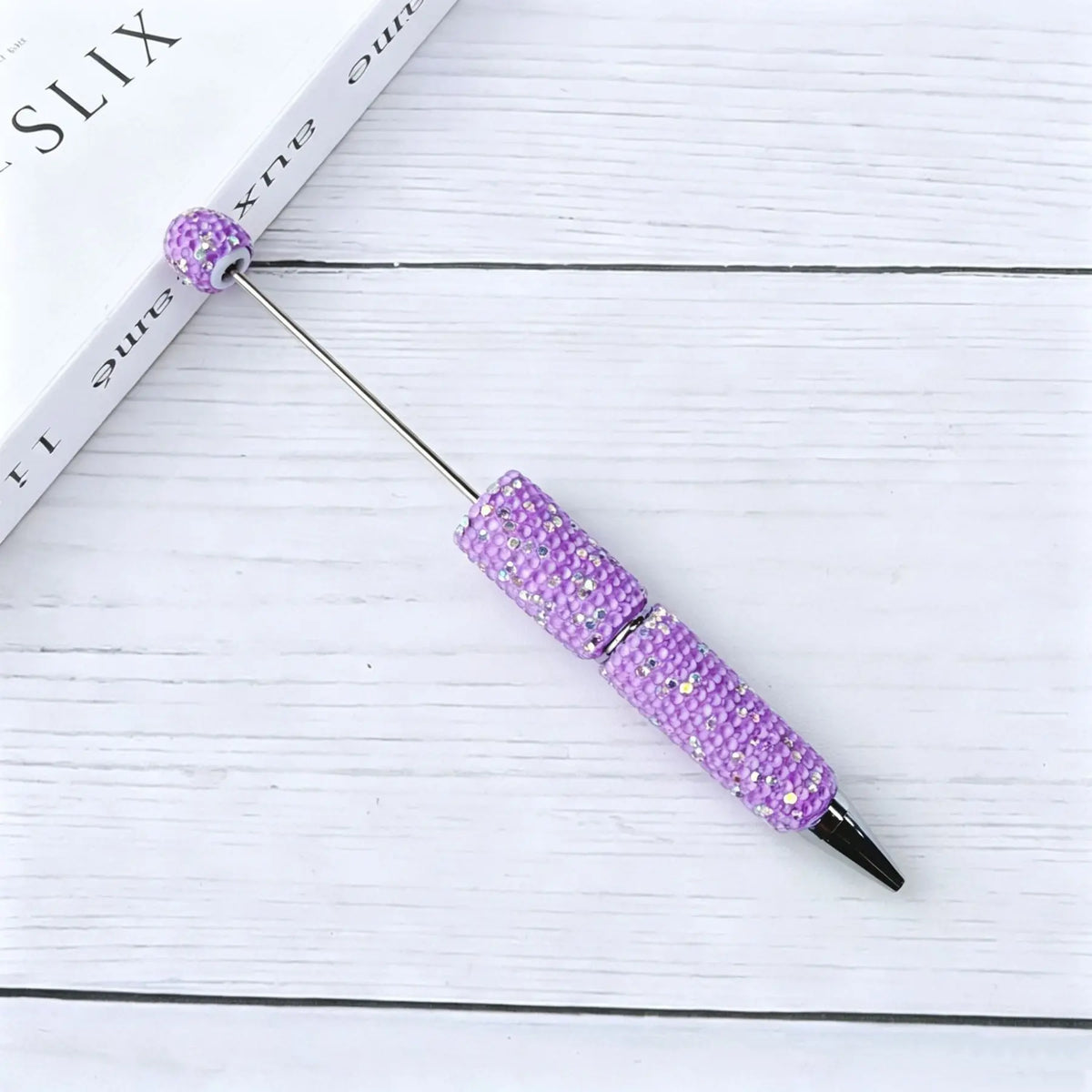 8-Pack DIY Fluorescent Ab Full Rhinestone Ballpoint Pens, Aesthetic Pens, Cool Pens, Unique Pens, Ink, Creative Holiday Stationery, Stationery Writing Tools, Elegant Design, Office Essentials, Fashionable Gift