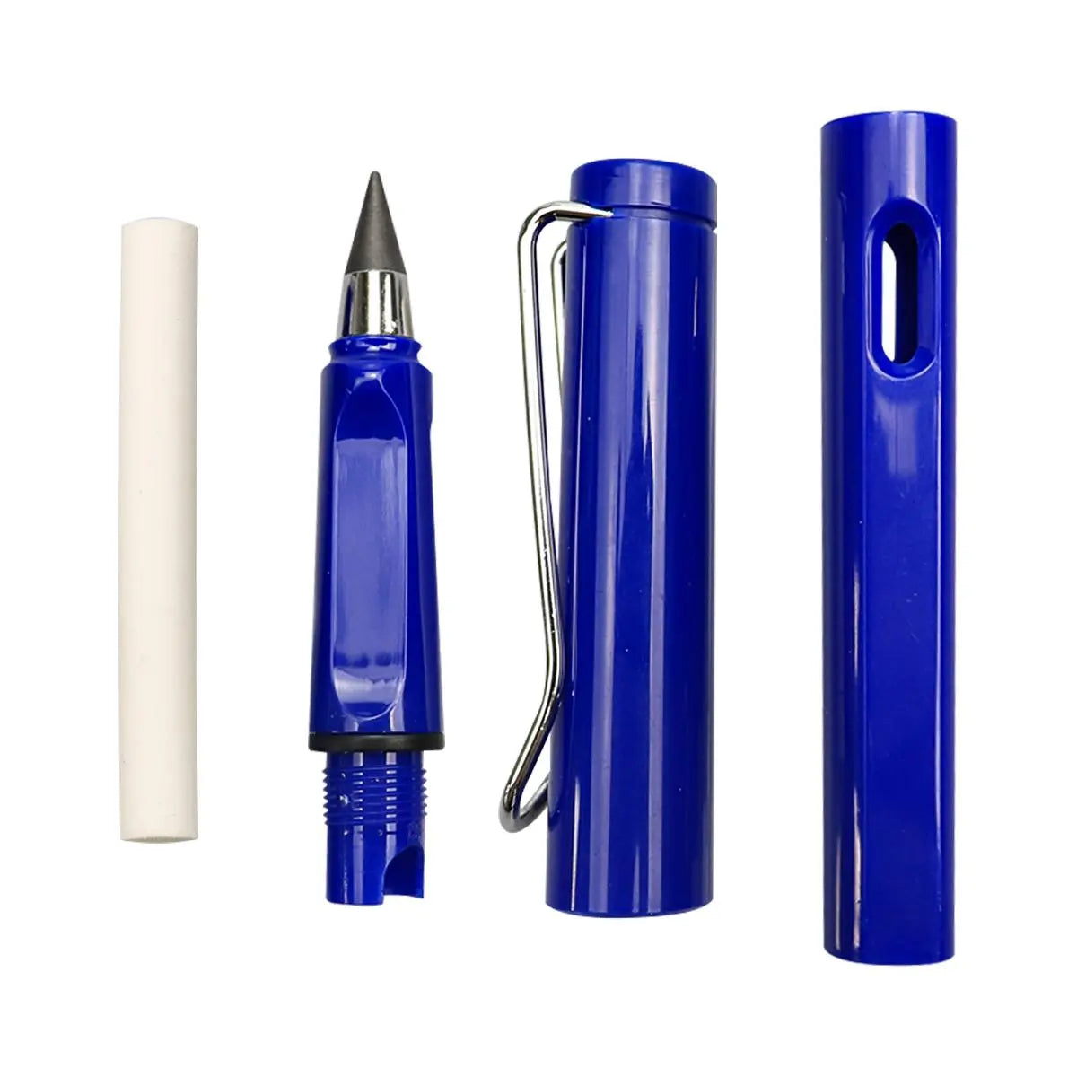 Portable Inkless, 1 Count Infinity Replaceable Nib Pencil, Reusable Art Mechanical Pencil for Students Writing Drawing, Office School Supply, Writing Stationery, Summer Fathers Day Gift