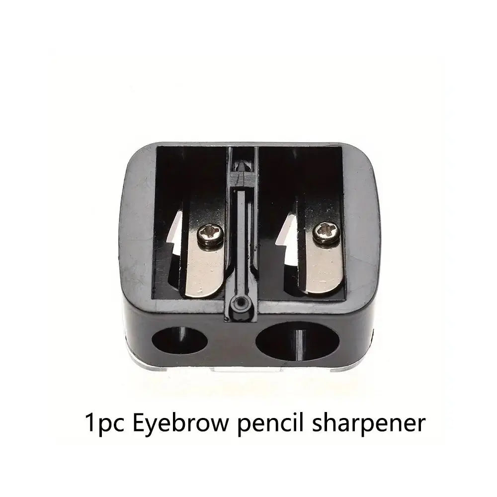 Double-Hole Manual Pencil Sharpener, 1 Pc Portable Pencil Sharpener, Stationery Supply, Art Supplies, Office Stationery Supplies, Study Tool