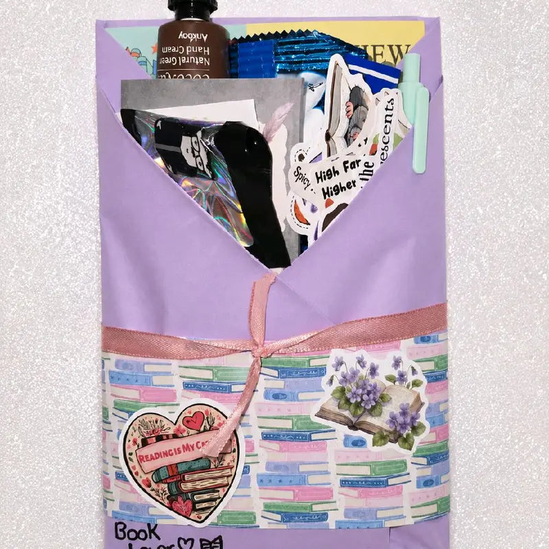 Blind Date with a Book, Book Bundle with Resin or Charm Bookmarks, Bookish Gift for Readers