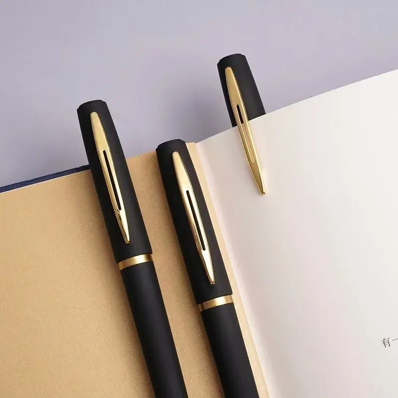 0.5mm Black Gel pen for Business Signature,School accessories,Business office,School student,Stationery supplies,office Supplies,Gift for Students& Adults Style Accents Functional Suitable Design