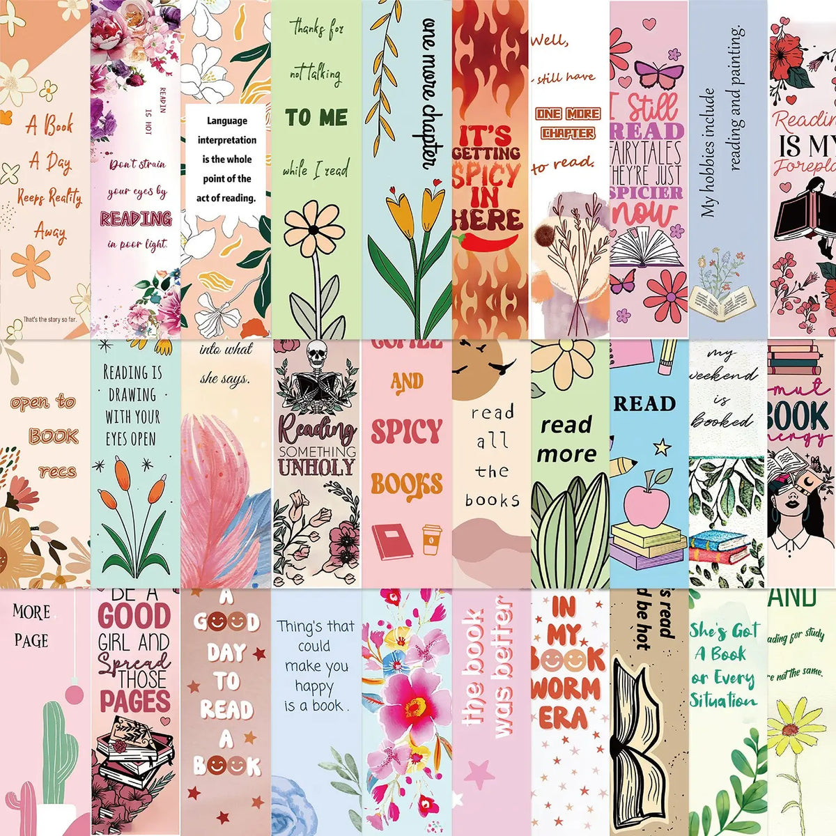 30Pcs Minimalist Design Art Paper Bookmarks, Decorative, Versatile perfect for book, notebook & journal page marking and DIY decor. #ReadingBookmarks #MinimalistBookmarks #UniqueBookmarks #PaperBookmarks #BookMarking #JournalDecals #DIYDecoration
