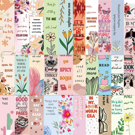 30Pcs Minimalist Design Art Paper Bookmarks, Decorative, Versatile perfect for book, notebook & journal page marking and DIY decor. #ReadingBookmarks #MinimalistBookmarks #UniqueBookmarks #PaperBookmarks #BookMarking #JournalDecals #DIYDecoration