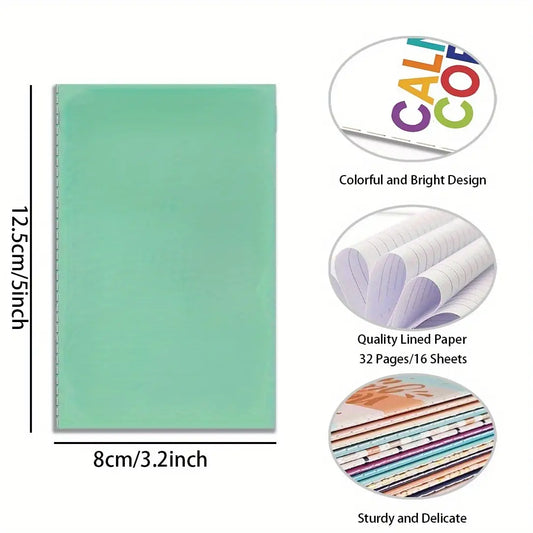 12 Pcs Mini Colorful Notebooks Funny Motivational Journals Notepads Inspirational Notepads Small Pocket Notebook for Teacher School Office Gift Bulk Prizes Travel Supplies Travel Diary Notebook 5x3.2inch, Student Essentials College School Supplies