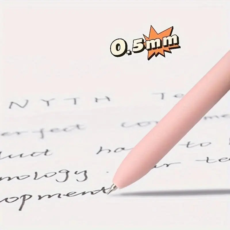 2026 Ballpoint Pens Retractable, 3/6/12/18 Pcs Black Pens ballpoint with Comfort Grip, Smooth Writing Fidge Pen for Journaling, Cute Office and School Supplies Bulk Pens, 1.0mm Medium Point Black ink White Writing Stationery, Stationery Writing Tools