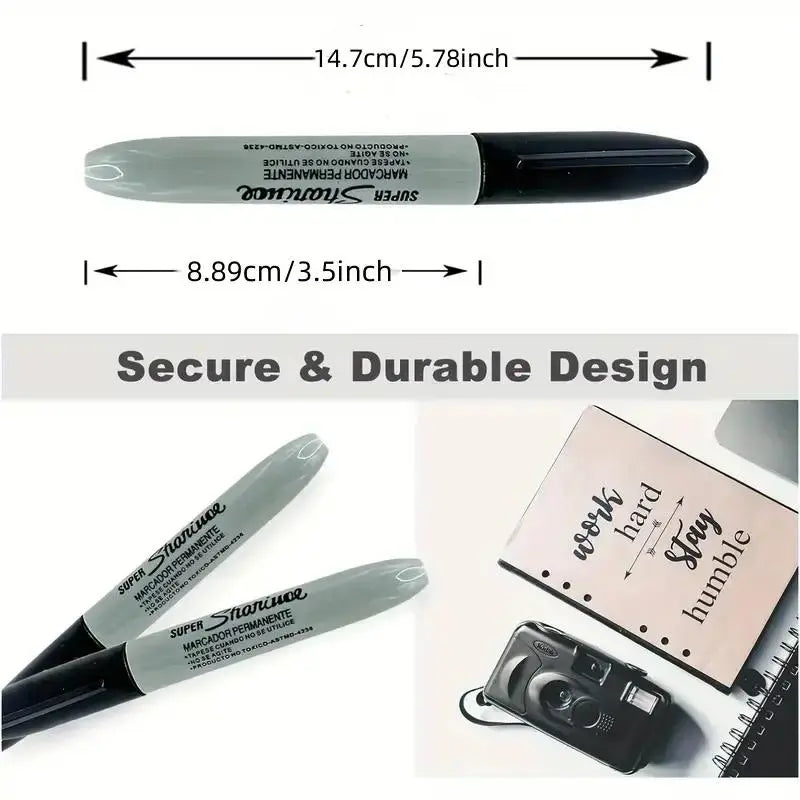 Marker Pen, 1 Count Portable Marker Pen with Secret Inner, Safety Pen for Hiding Valuable Items, Office Stationery & Supplies