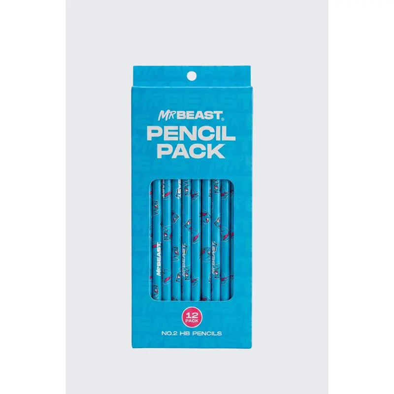 MrBeast Pencils 12 Pack