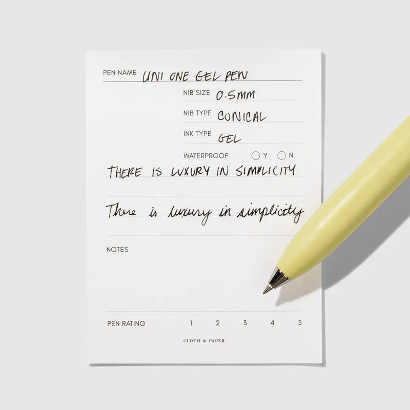 Uni-ball One P Gel Pen