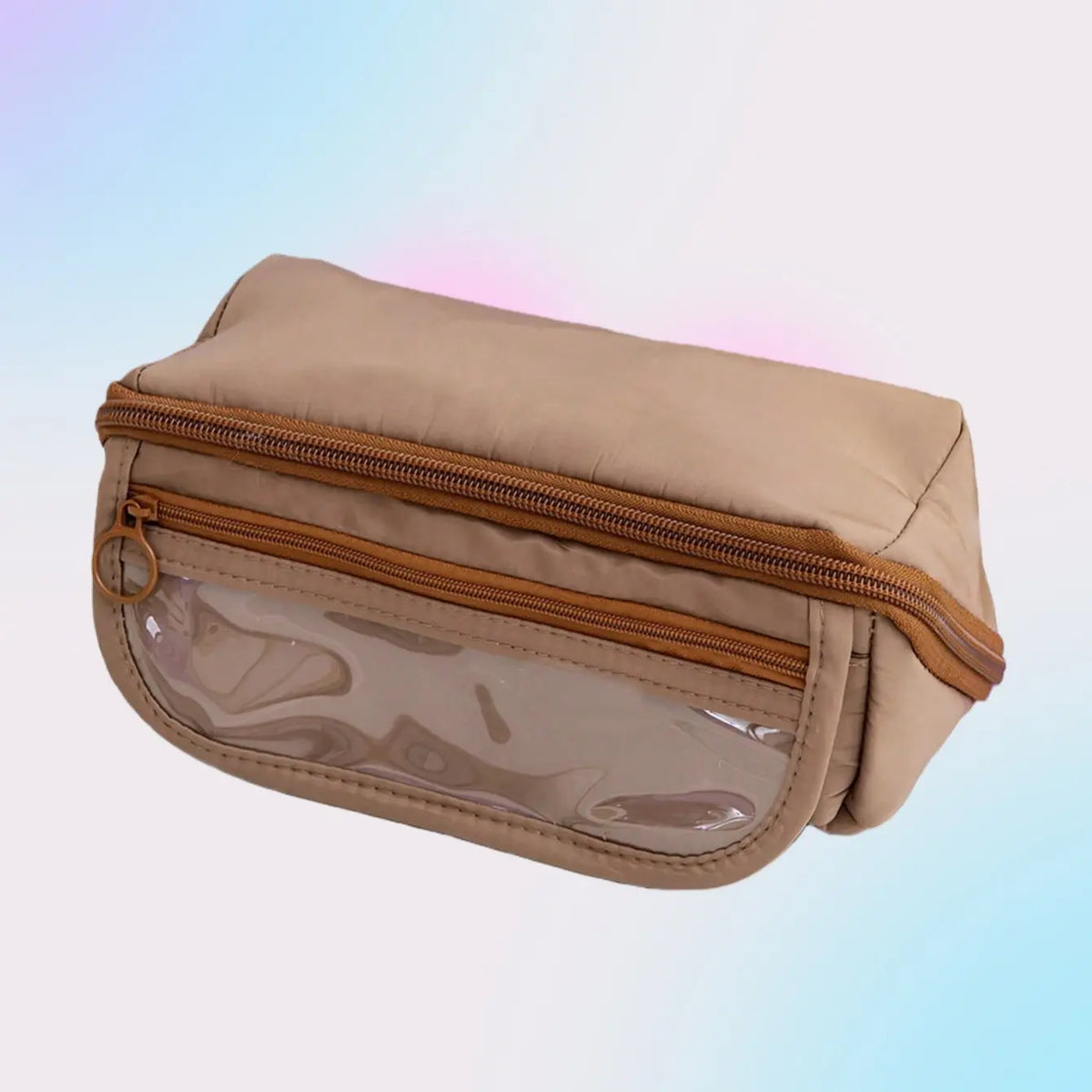 [Large-capacity Multi-functional Pencil Case] Three-layer Simple Large-capacity Pencil Case Stationery Box Version Of Junior High School Students High School Students Multi-functional Pencil Bag Study Tool Office Supplies