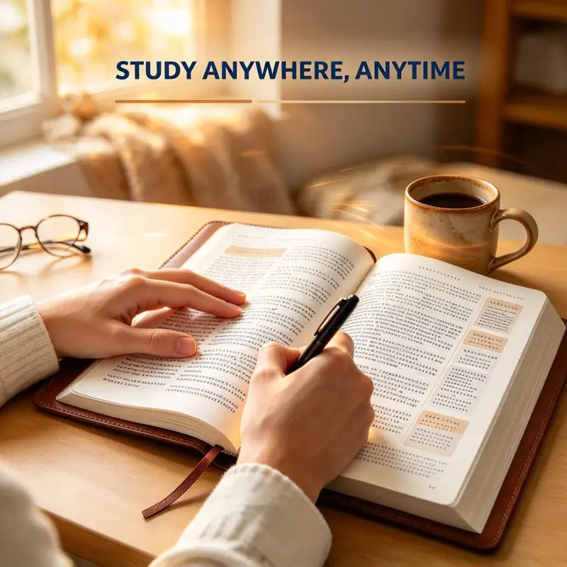 Men's Daily Devotional Book,Leather Bound Devotional Journal for Men | One Minute With God 365 Daily Devotions | Christian Prayer Notebook for Faith, Reflection & Gratitude Church Notes Journal Durable Notebook