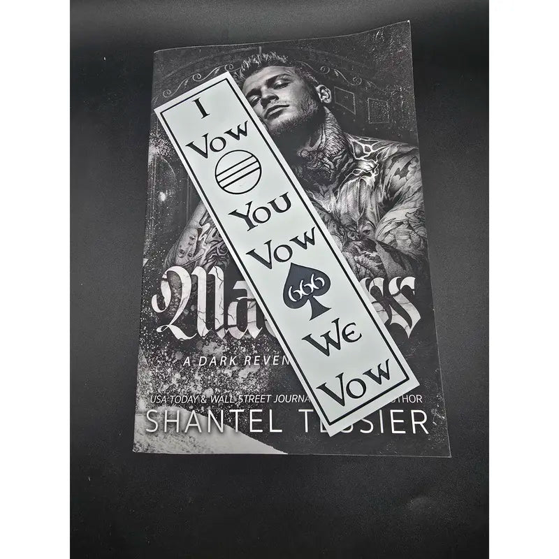 I Vow, You Vow, We Vow bookmark, spade brothers, L.O.R.D.S. Series