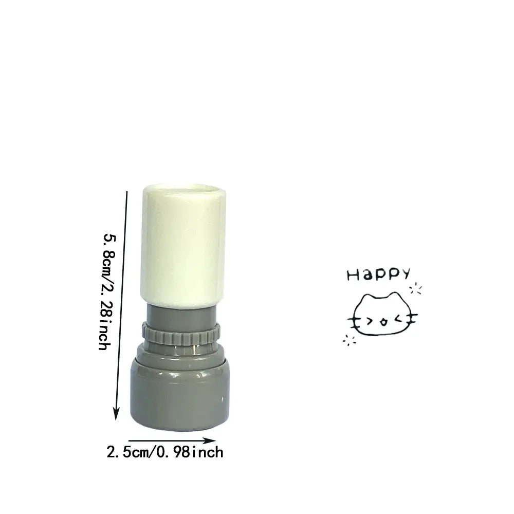 Teacher Grading Stamps Set, Pre-Inked Classroom Emotional Feedback Stamps (happy, Sad, Surprised), Variety of Expressions, Student Feedback, Durable Plastic, Reliable, Office & School Supplies, Classroom Use, Mood Stamps