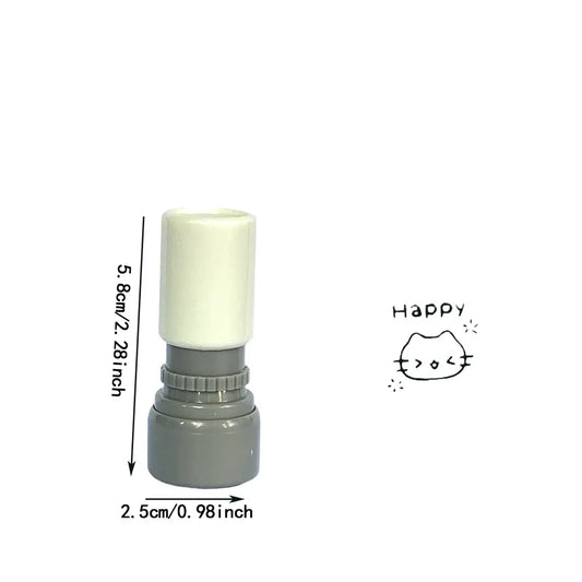 Teacher Grading Stamps Set, Pre-Inked Classroom Emotional Feedback Stamps (happy, Sad, Surprised), Variety of Expressions, Student Feedback, Durable Plastic, Reliable, Office & School Supplies, Classroom Use, Mood Stamps